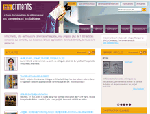 Tablet Screenshot of infociments.fr